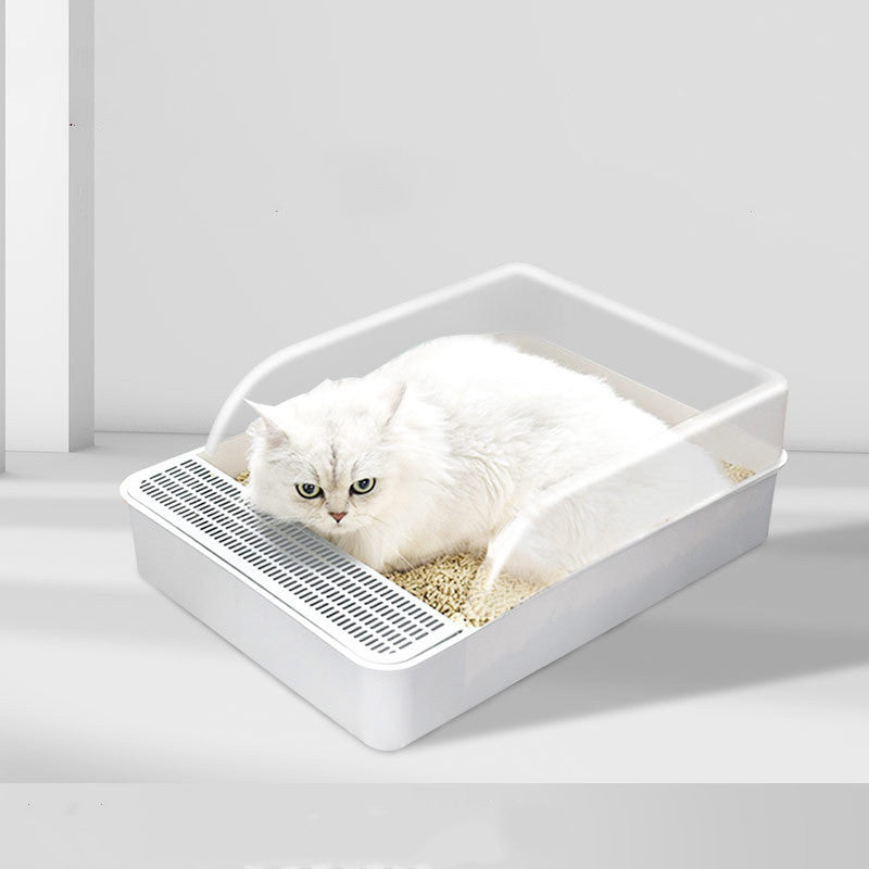 PurrPrivacy Semi-Enclosed Litter Box